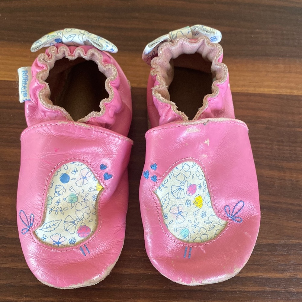 Pink Birdie Robeez